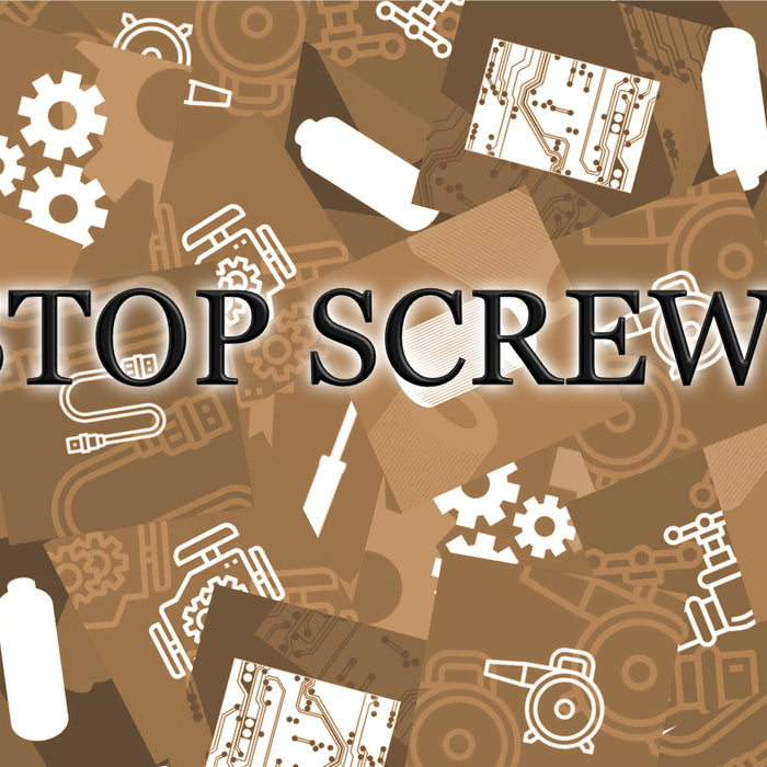 Stop Screws in Printing Machines