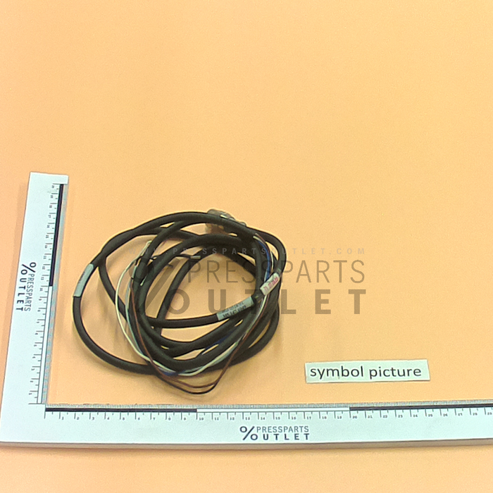 Connecting line 1M12X1  BS DW1 - M5.147.1052/ - Anschlussleitung 1M12X1  BS DW1