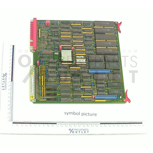 Computer motherboard RGP 2 - 81.186.5435/04 - Rechnergrundplati. RGP 2