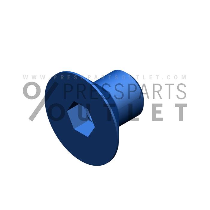 Countersunk screw M 6x 8 - 00.540.1605/ - Senkschraube M 6x 8