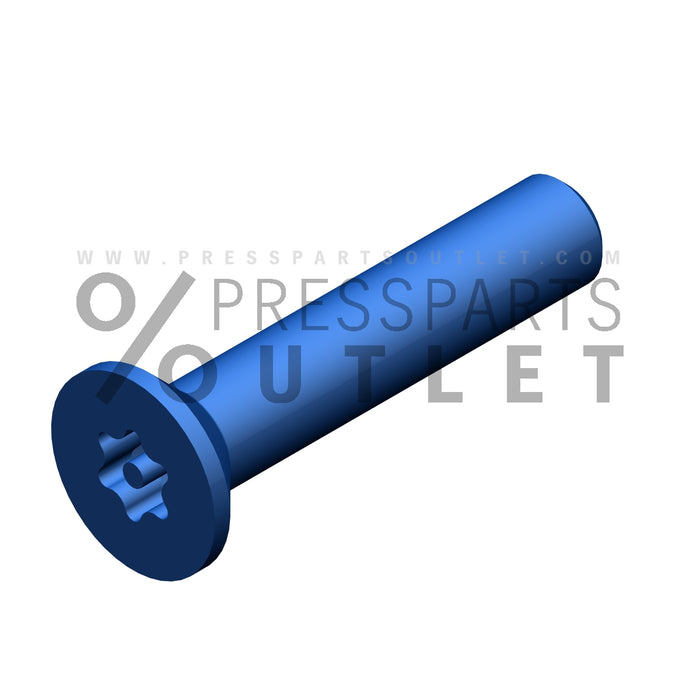 Countersunk screw M 5x25 T25P - 00.540.2392/ - Senkschraube M 5x25 T25P