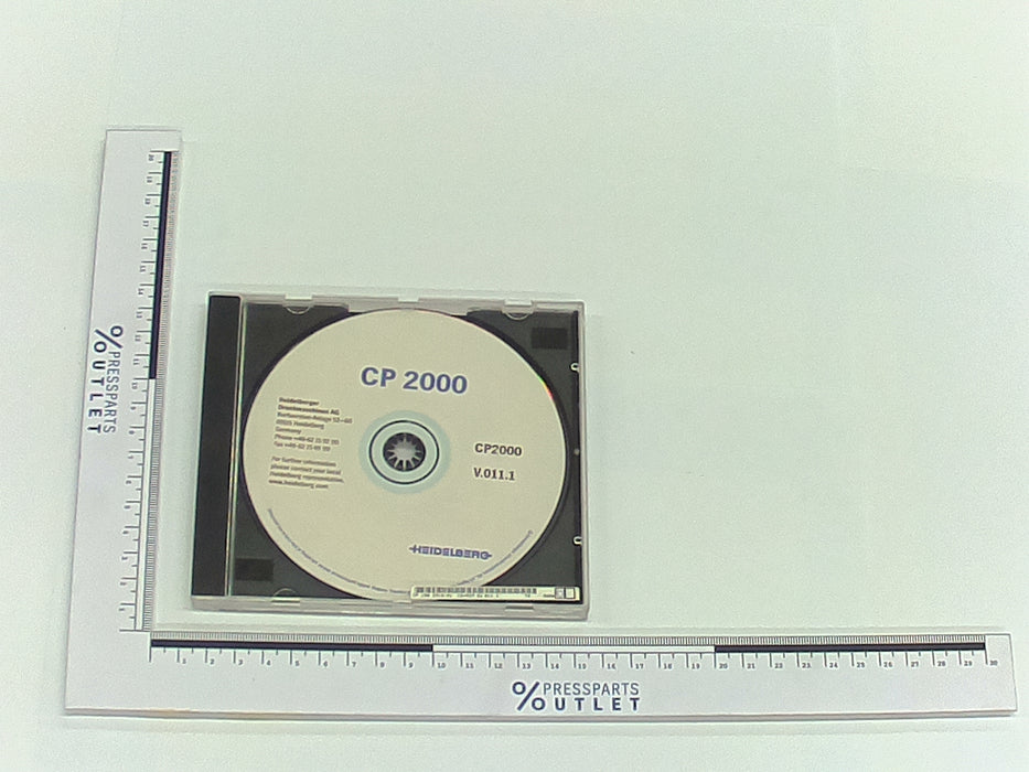 CD-ROM prgr.102/74/52 V011.1 - CP.150.2918/01 - CD-ROM prgr.102/74/52 V011.1