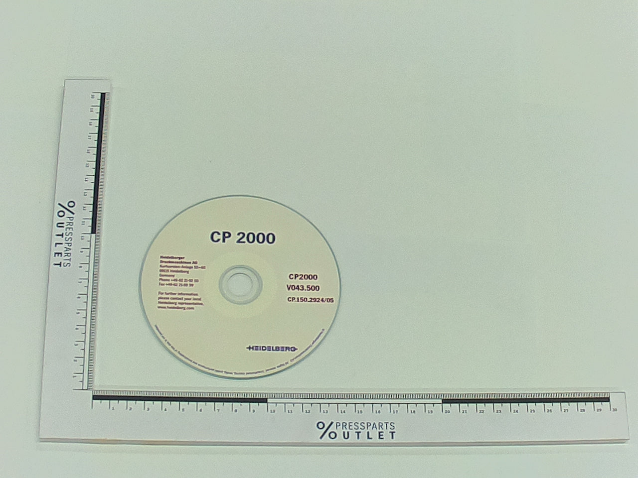 CD-ROM progr. V043.5 - CP.150.2924/05 - CD-ROM progr. V043.5