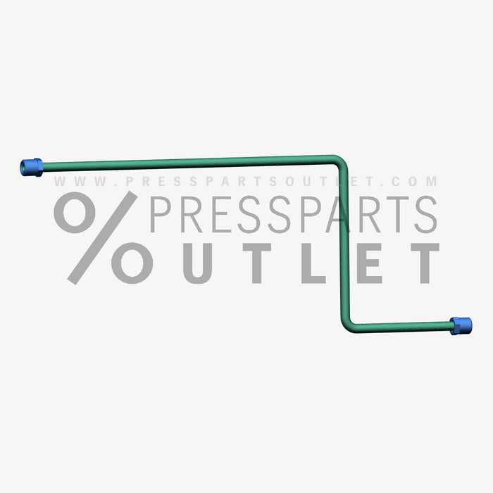 Oil tube  8x0,7 - DS.002.324S/ - ÃƒÆ’Ã¢â‚¬â€œlrohr  8x0,7