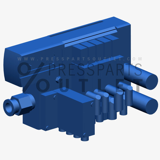 Support bar cpl Ventilinselsystem - DS.335.0265/01 - Leiste kpl Ventilinselsystem