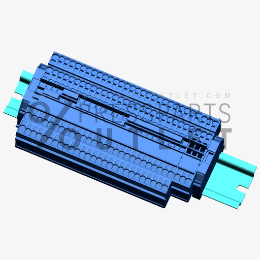 Clamping bar X2 DWx ohne Wendung - DS.651.0602/04 - Klemmleiste X2 DWx ohne Wendung