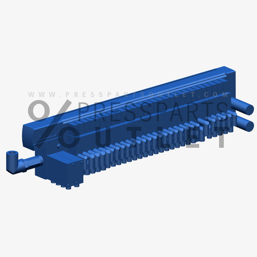 Support bar cpl Ventilinselsystem - F4.335.0023/01 - Leiste kpl Ventilinselsystem