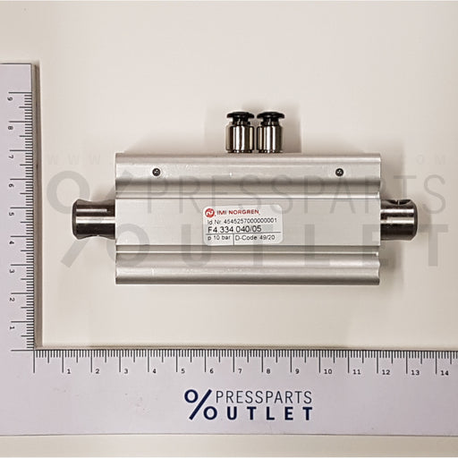 Pneumatic cylinder D25 H13.5/15.5 - F4.334.040 /05 - Pneumatikzylinder D25 H13.5/15.5