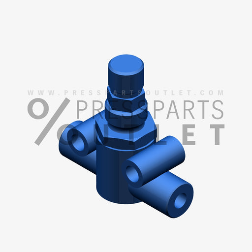 Reducing valve GRO-QS-4 - FX.1030701/00 - Drosselventil GRO-QS-4
