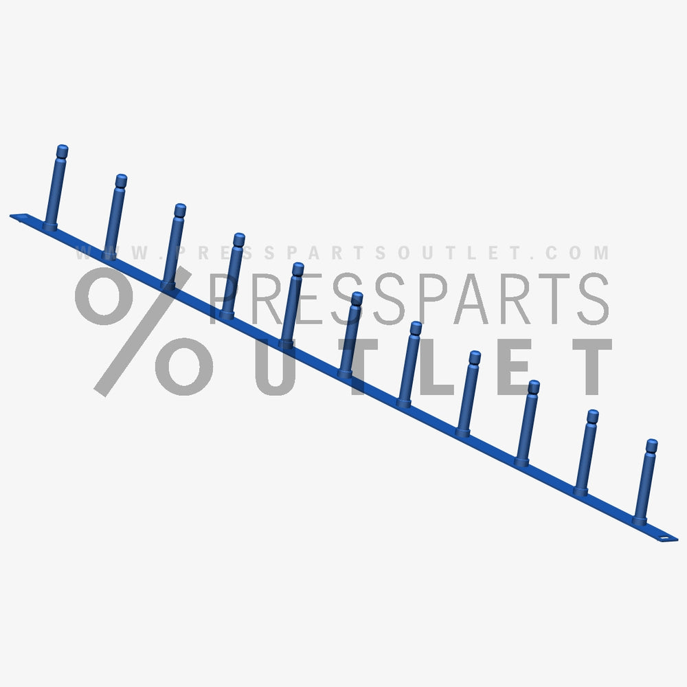 Pressing bar cpl - G2.205.084S/03 - AndrÃƒÂ¼ckschiene kpl