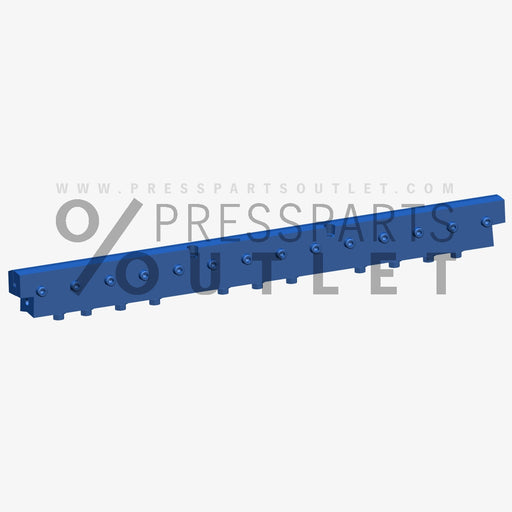 Support for cross perforating unit - G2.732.010F/02 - Querperforationshalter