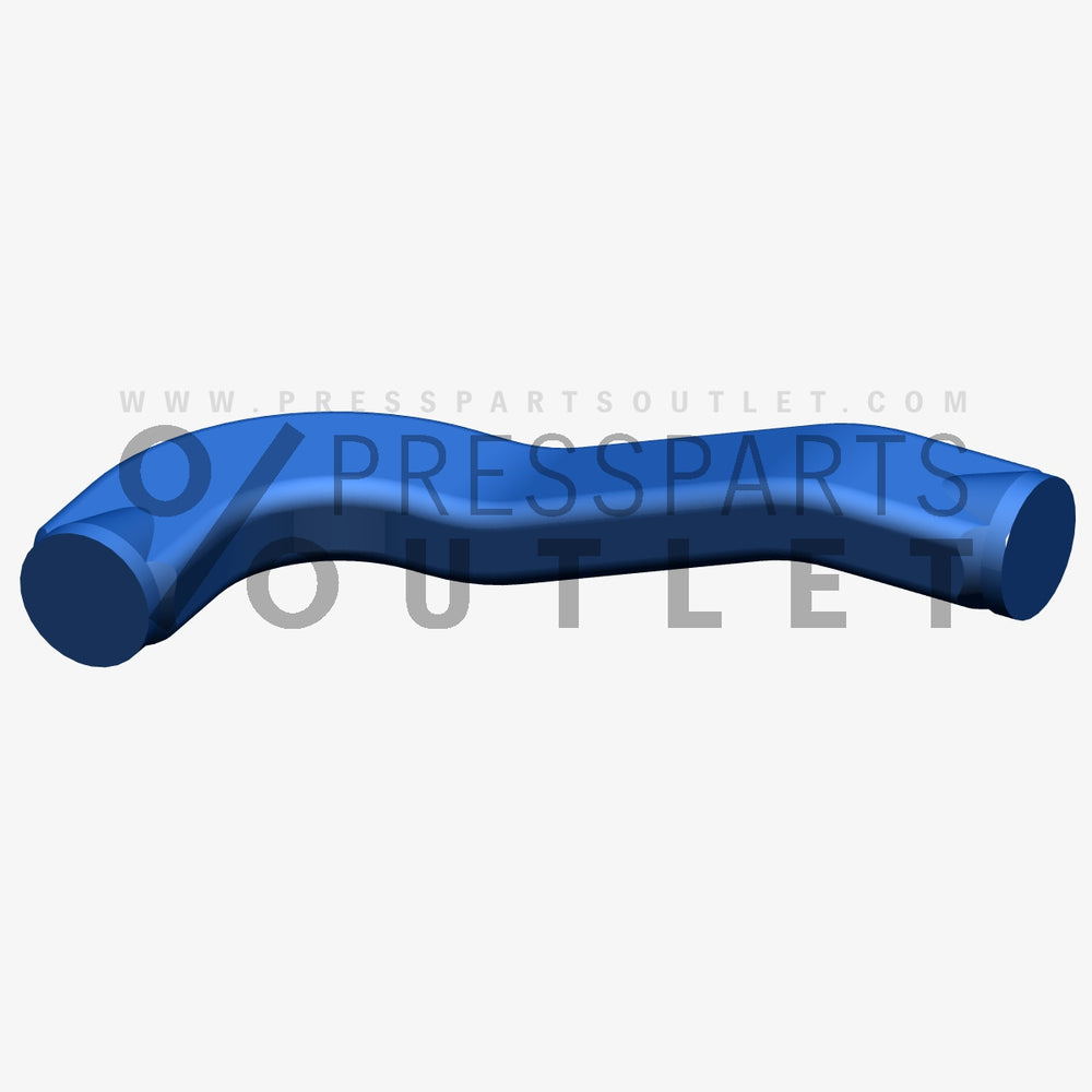 Rectangular tube 195x110 R30 F1 - G3.221.025 / - Rechteckrohr 195x110 R30 F1