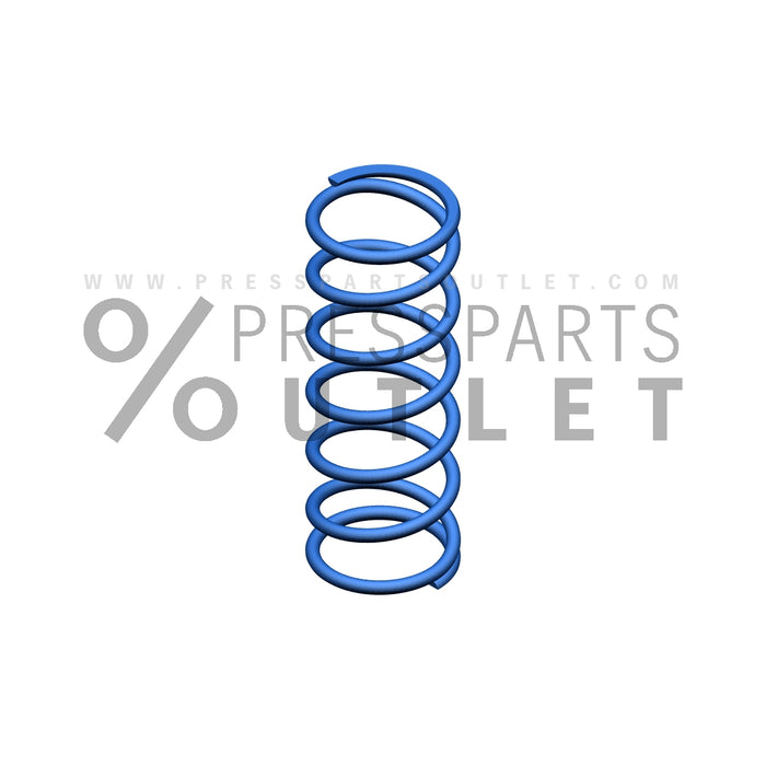 Compression spring 0,75x7,25x22,00 - ZD.2247-291-64-00 - Druckfeder 0,75x7,25x22,00