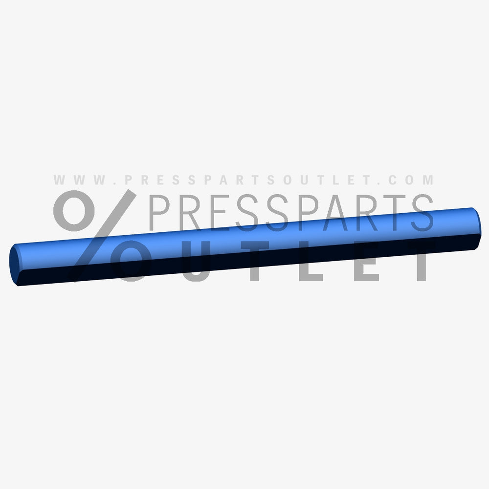 Rod d=8 L=90   abgeflacht - ZD.246-404-01-00 - Stange d=8 L=90   abgeflacht